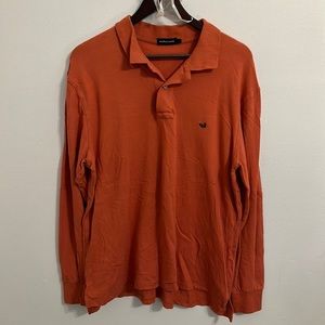 Southern Marsh • men’s rust long-sleeve polo